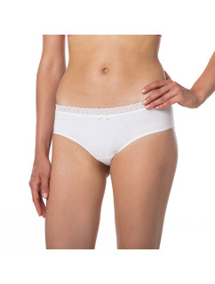 Dámské kalhotky s krajkou COTTON HIPSTER  bílá model 15437848 - Bellinda