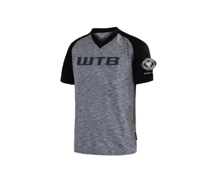 WTB Tričko M/W s krátkym rukávom šedá čierna M