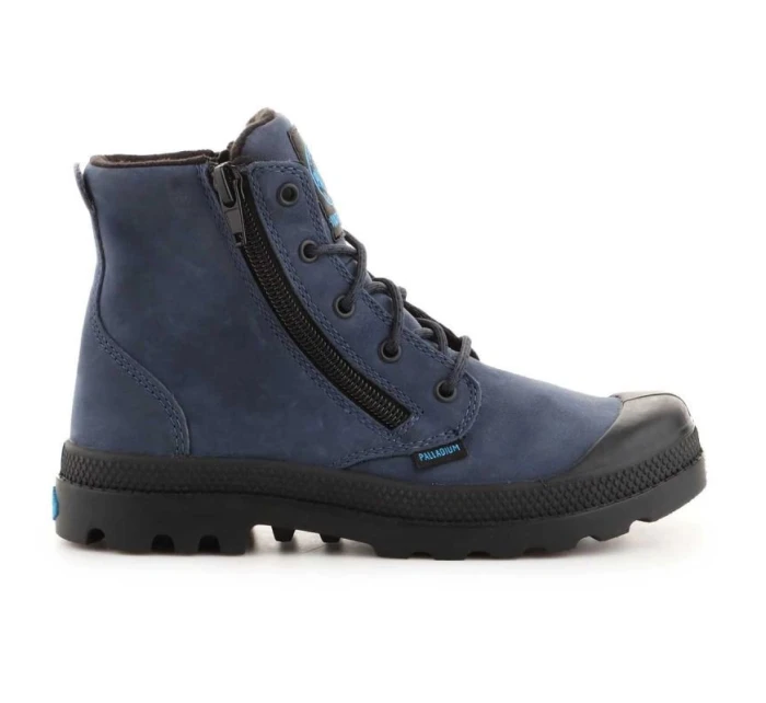 Detská obuv Pampa Hi Lea Gusset Jr 52744-432 - Palladium Detská obuv Pampa Hi Lea Gusset Jr 52744-432 - Palladium