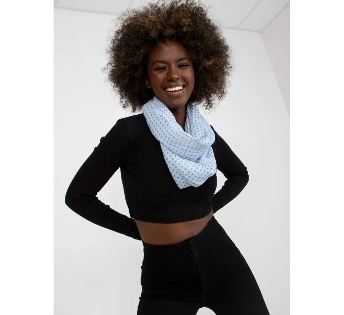 Dámská šála AT CH světle modrá model 17434206 - FPrice Dámská šála AT CH světle modrá model 17434206 - FPrice