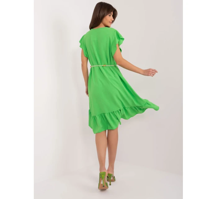 Sukienka DHJ SK model 19760204 jasny zielony - FPrice Sukienka DHJ SK model 19760204 jasny zielony - FPrice