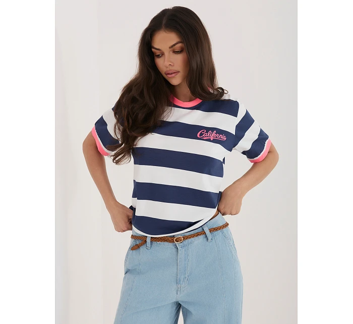 T shirt IT TS model 22076872 granatowy - FPrice T shirt IT TS model 22076872 granatowy - FPrice