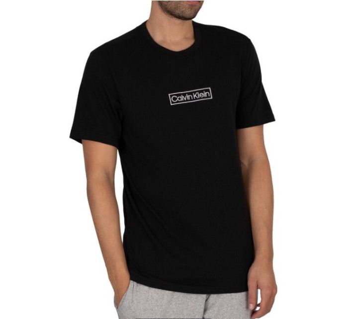 Pánske tričko s krátkym rukávom NM2268E UB1 čierna - Calvin Klein