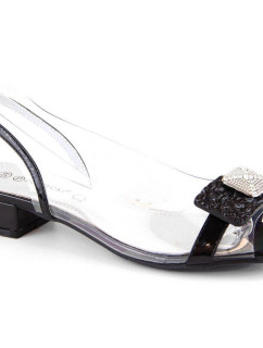 Priehľadné sandále Potocki W WOL228A black