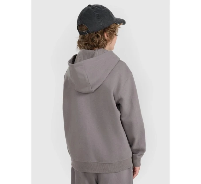 Chlapecká mikina s kapucí model 21756972 - 4F Chlapecká mikina s kapucí model 21756972 - 4F