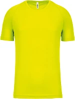 Kariban ProAct PA 445 Detské športové tričko 20.P445 fluorescenčná žltá
