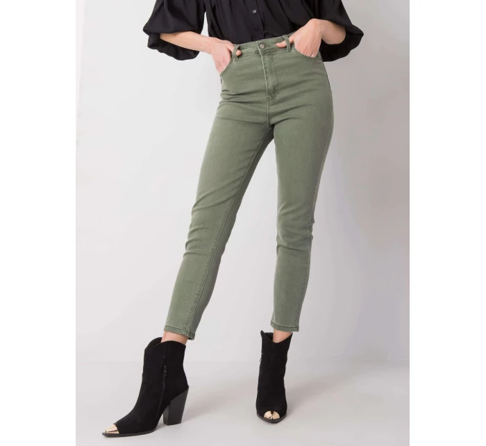 Džínsové nohavice 319 SP 6056.43 khaki