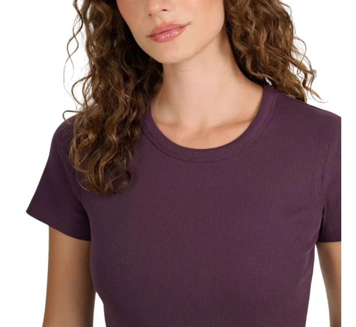 Dámske tričko 4F F2337 tmavo fialové 4FWAW25TTSHF2337 50S