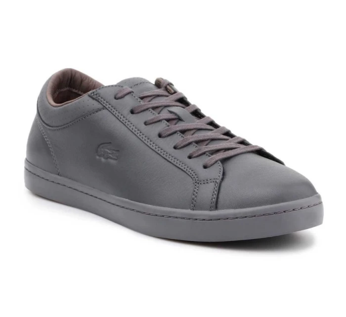 Pánske topánky Straightset 4 Srm Gry Leather M 30SRM4015 - Lacoste