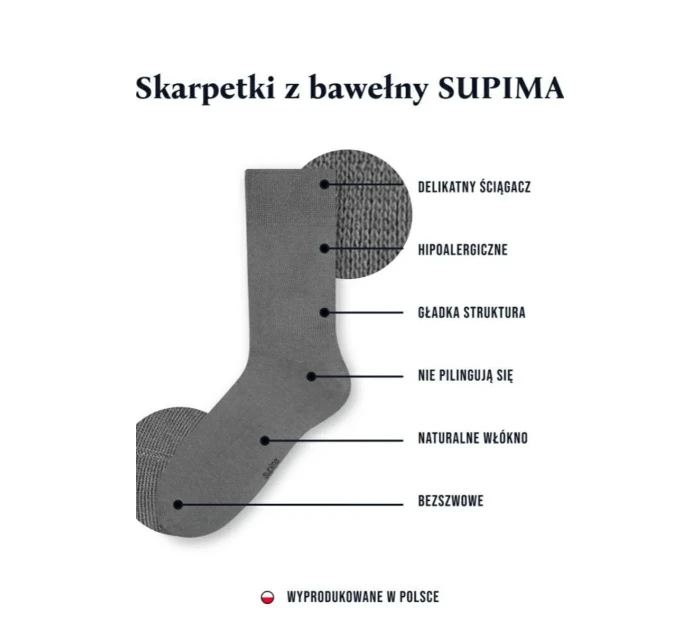 Pánske ponožky SUPIMA 157
