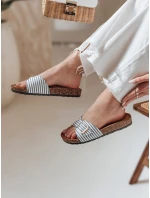 Dámské korkové žabky blue Dstreet model 21989055 - FashionStreet