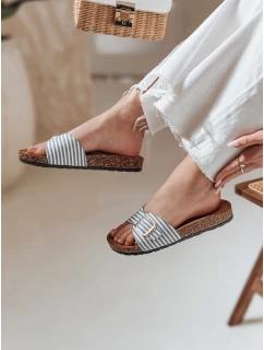 Dámské korkové žabky blue Dstreet model 21989055 - FashionStreet