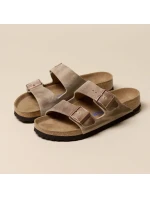 Arizona Soft  Leather Brown úzké žabky pro model 21203658 - Birkenstock