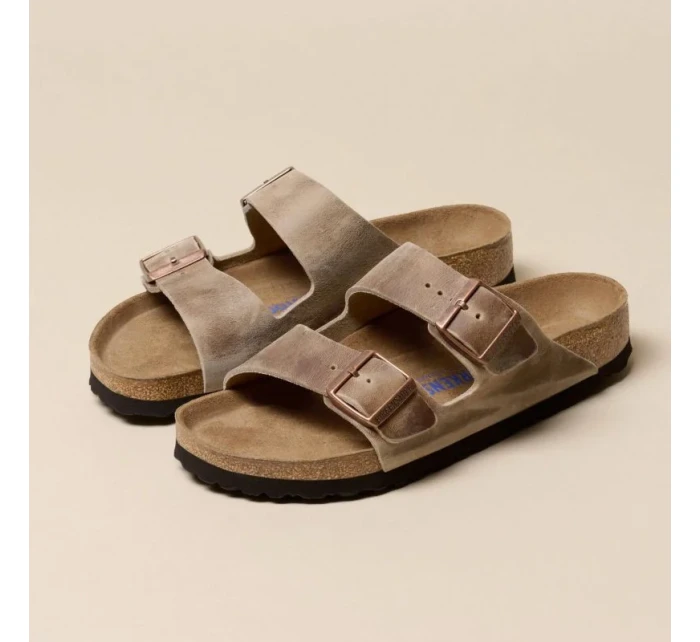 Arizona Soft  Leather Brown úzké žabky pro model 21203658 - Birkenstock