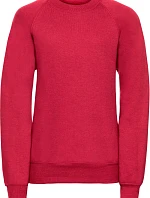 Russell Athletic 762B Detská mikina s raglánovými rukávmi 10.762B classic red