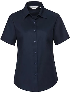 Russell Athletic 933F Blúzka Oxford s krátkymi rukávmi 11.933F jasne modrá