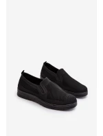 Męskie Trampki Tenisówki Czarne Nomiji