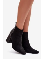 Dámské Kotníkové Boty S Vycpávkou Černé Maloria Dámské Kotníkové Boty S Vycpávkou Černé Maloria