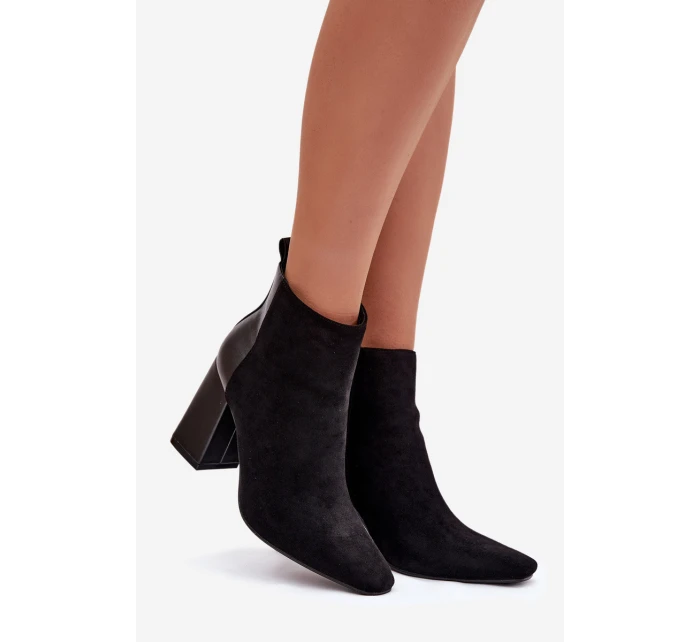 Dámské Kotníkové Boty S Vycpávkou Černé Maloria Dámské Kotníkové Boty S Vycpávkou Černé Maloria