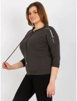 Dámska blúzka RV BZ 8459.10X tmavá khaki - FPrice