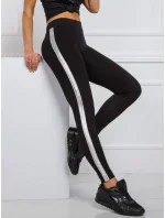 Legíny RV LG R4766.06 čierna a strieborná