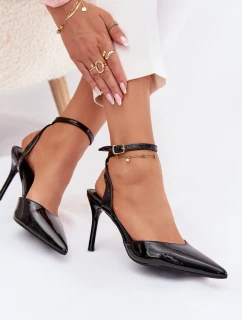 Lodičky s ihlovým podpätkom model 221925 Krok vo veľkom štýle