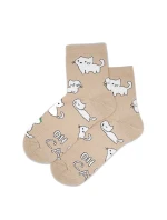 Dámské vzorované ponožky Wola model 20173589 Perfect Woman 3641 - Gatta