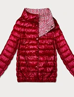 Ľahko zateplená obojstranná bunda Goodlookin red (P21-7213/7212-16)