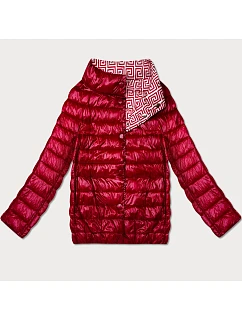 Ľahko zateplená obojstranná bunda Goodlookin red (P21-7213/7212-16)
