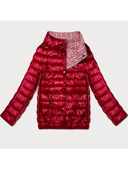 Ľahko zateplená obojstranná bunda Goodlookin red (P21-7213/7212-16) Ľahko zateplená obojstranná bunda Goodlookin red (P21-7213/7212-16)