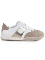 Dámske kožené poltopánky bielo-béžové Artiker 58C1113