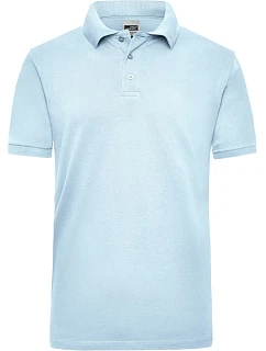 JN 801 Pánské pracovní piqué polo z těžké bavlny model 22490531 light blue - Daiber