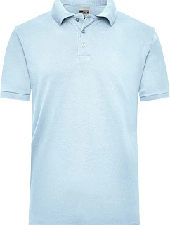JN 801 Pánské pracovní piqué polo z těžké bavlny model 22490531 light blue - Daiber