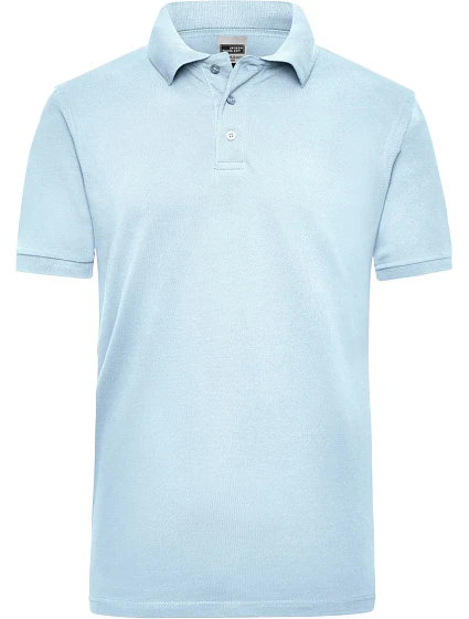 JN 801 Pánské pracovní piqué polo z těžké bavlny model 22490531 light blue - Daiber JN 801 Pánské pracovní piqué polo z těžké bavlny model 22490531 light blue - Daiber