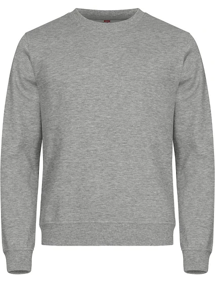 Mikina Clique Miami Roundneck Unisex 67.1030, sivá melírovaná