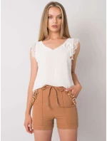 Dámský top DHJ TP model 15733993 bílá - FPrice Dámský top DHJ TP model 15733993 bílá - FPrice