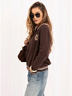 Sweter PM SW J02.16 brązowy Sweter PM SW J02.16 brązowy