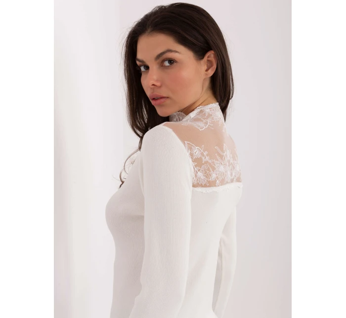 Sweter PM SW model 21776437 ecru - FPrice Sweter PM SW model 21776437 ecru - FPrice