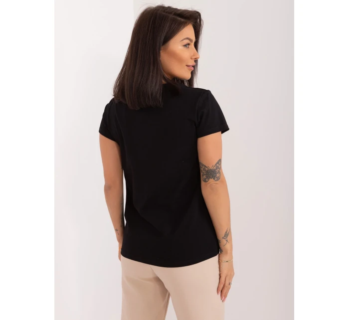 Bluzka RV BZ model 19741180 czarny - FPrice Bluzka RV BZ model 19741180 czarny - FPrice