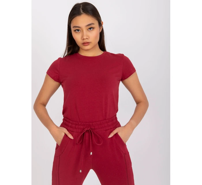 Tričko RV TS 4623.42 bordó