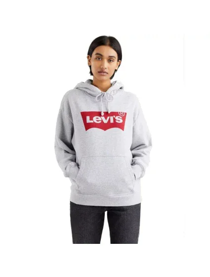 Dámská mikina Standard Hoodie W model 19062153 šedá Levi's - Levis Dámská mikina Standard Hoodie W model 19062153 šedá Levi's - Levis