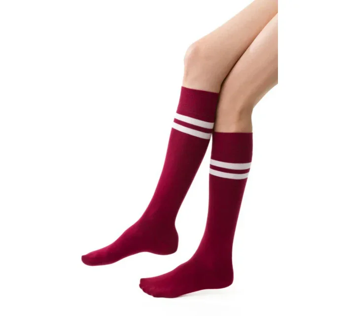 Dámské vzorované podkolenky 072 Dámské vzorované podkolenky 072