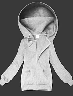 Dámska šedá mikina na zips S'West (B-12#)