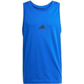Pánské tričko Essentials Small Logo Tank modré model 22081354 pánské - ADIDAS