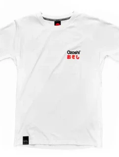 Ozoshi Pánske tričko Isao M white Tsh O20TS005