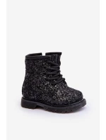 Dětské Botky Se Zipem Černé model 21636429 - Boto