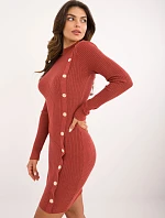 Šaty AT SK 2345 2.32 tmavo oranžová