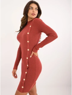 Šaty AT SK 2345 2.32 tmavo oranžová