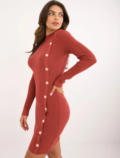 Šaty AT SK 2345 2.32 tmavo oranžová