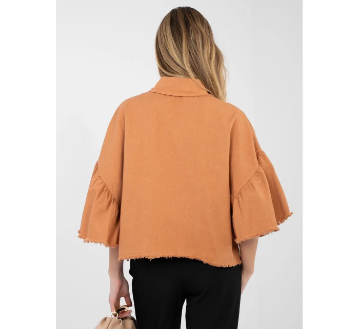 IT KR bunda FL9998.85 tmavo oranžová